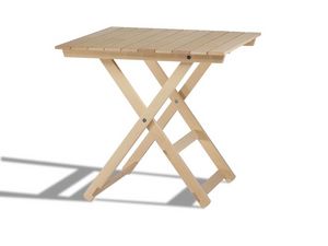 Anni 60S, Tables pliantes en bois, pour intrieur et extrieur