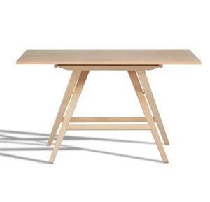 Table Enea L 80x130, Table pliante d'intrieur en bois