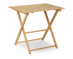 Table PX 60x80, Table pliante en bois de htre