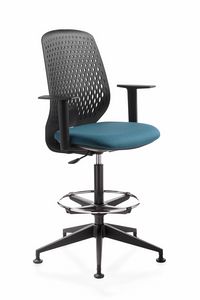 Key Smart stool, Tabouret pivotant, pour bureau et rception