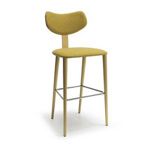 Line 2 legno tabouret, Tabouret en bois, rembourr