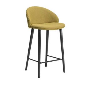 Lip Sg W, Tabouret rembourr, avec structure en bois