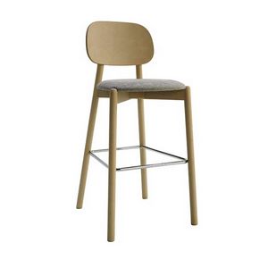 Pigreco 2 tabouret, Tabouret en bois de htre