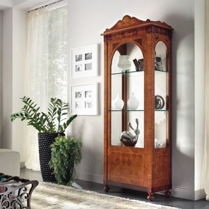 Dolce Casa ANTIQUA590, Vitrine 1 porte enracine