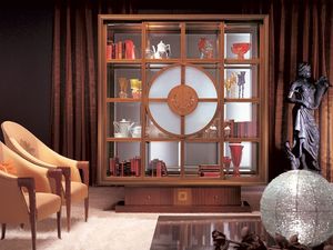 VL12 Il Quadro vitrine, Vitrine Bibliothque, clairage intrieur, style classique